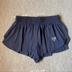 Tik Tok Trend Gray Flowy Athletic Shorts